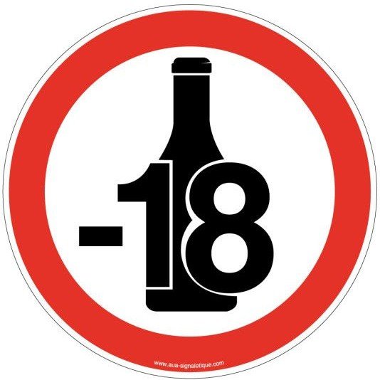 Vente d’alcool interdite aux moins de 18 ans